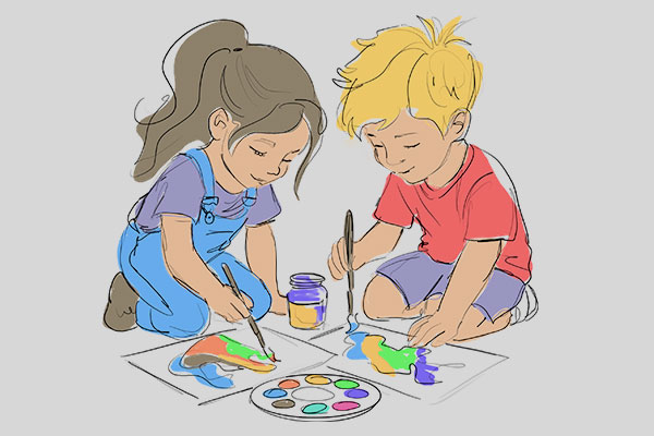 Kunst für Kinder